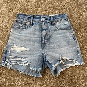 American Eagle Highest Rise 90s Boyfriend Jean Shorts